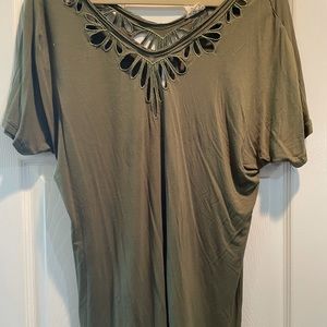 Tunic styled T-shirt